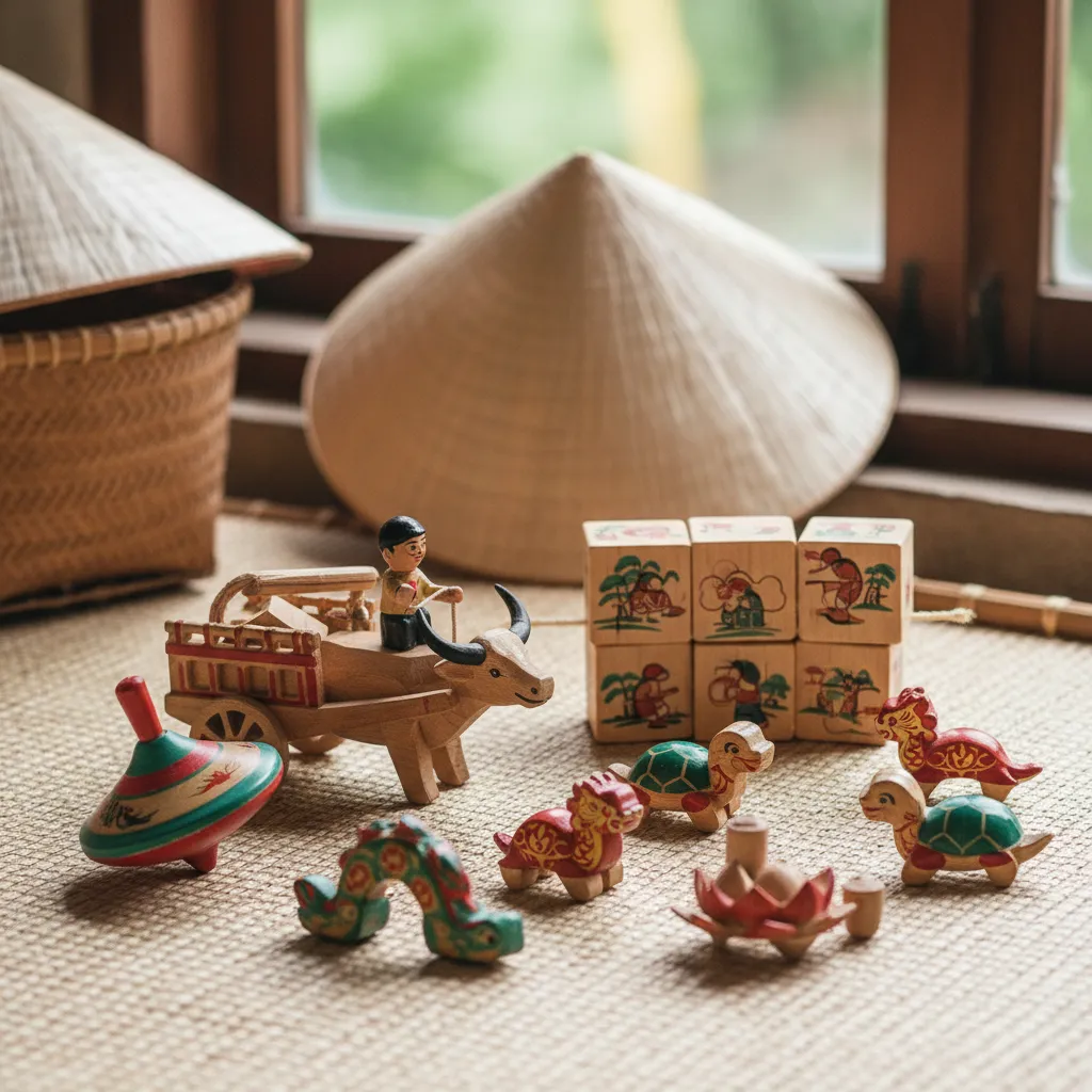 Bộ đồ chơi vận động gỗ đa dạng